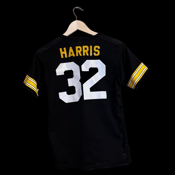 SOLD Franklin Vintage Franco Harris Steelers Jersey Women’s Sz Large (Fits Sm-M) - Picture 3 of 6